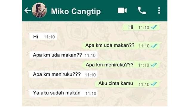 chat ke gebetan © berbagai sumber chat ke gebetan © berbagai sumber
