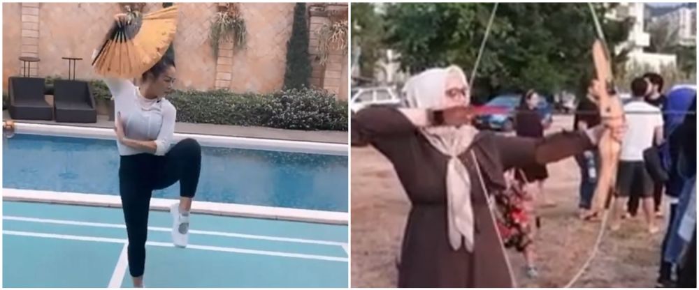 beda gaya Krisdayanti dan Siti Nurhaliza © Instagram