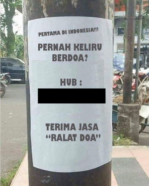 potret lucu tawarkan jasa absurd © berbagai sumber