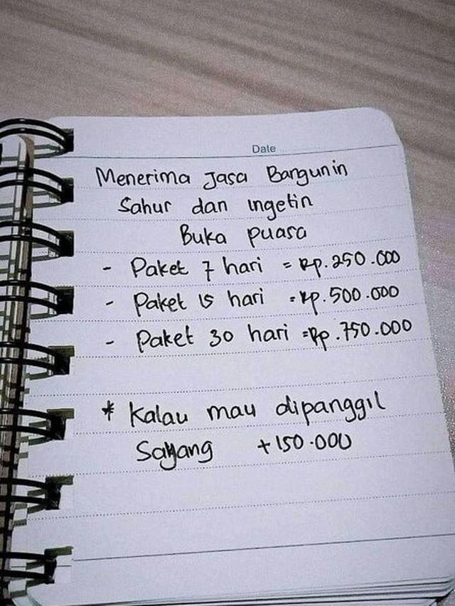 potret lucu tawarkan jasa absurd © berbagai sumber