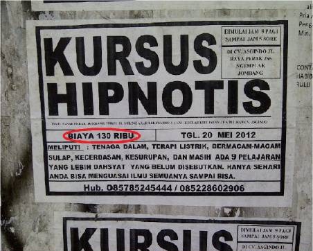 potret lucu tawarkan jasa absurd © berbagai sumber