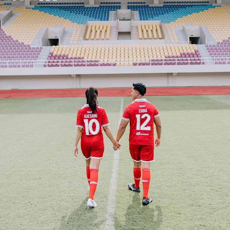 Potret prewedding Kaesang & Erina Gudono © Instagram/@erinagudono