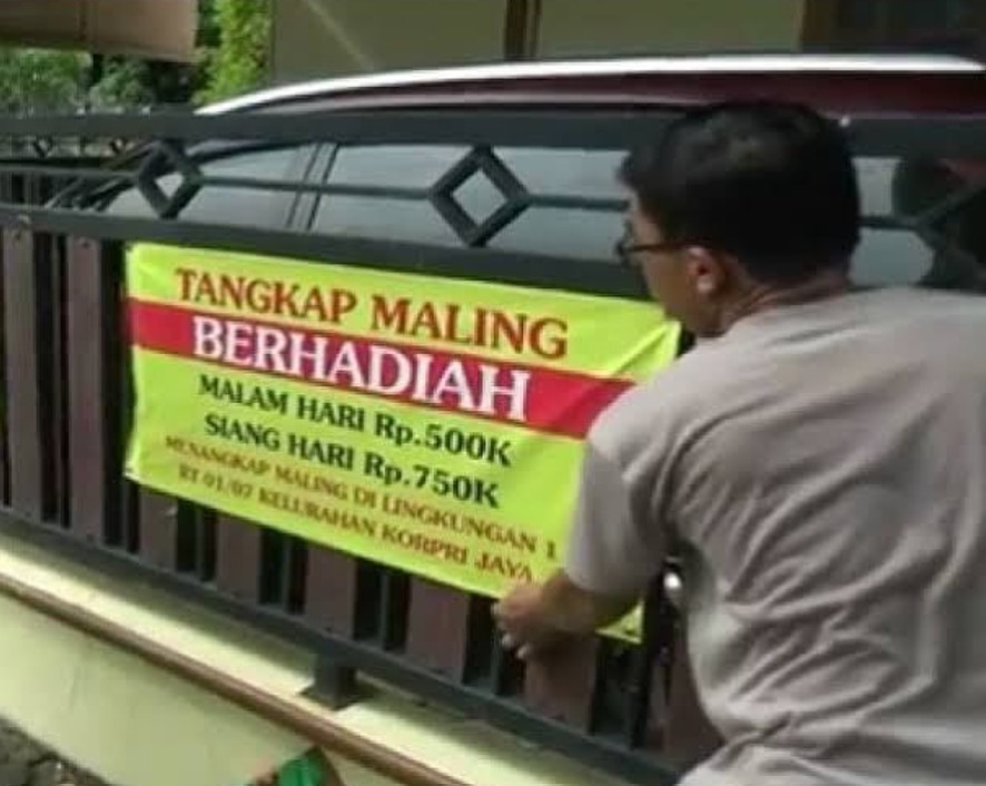 Pengumuman kocak tentang maling Berbagai sumber