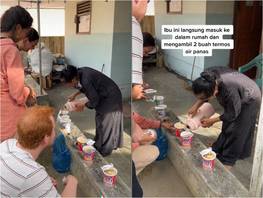 Emak bantu bule kelaparan © 2022 TikTok