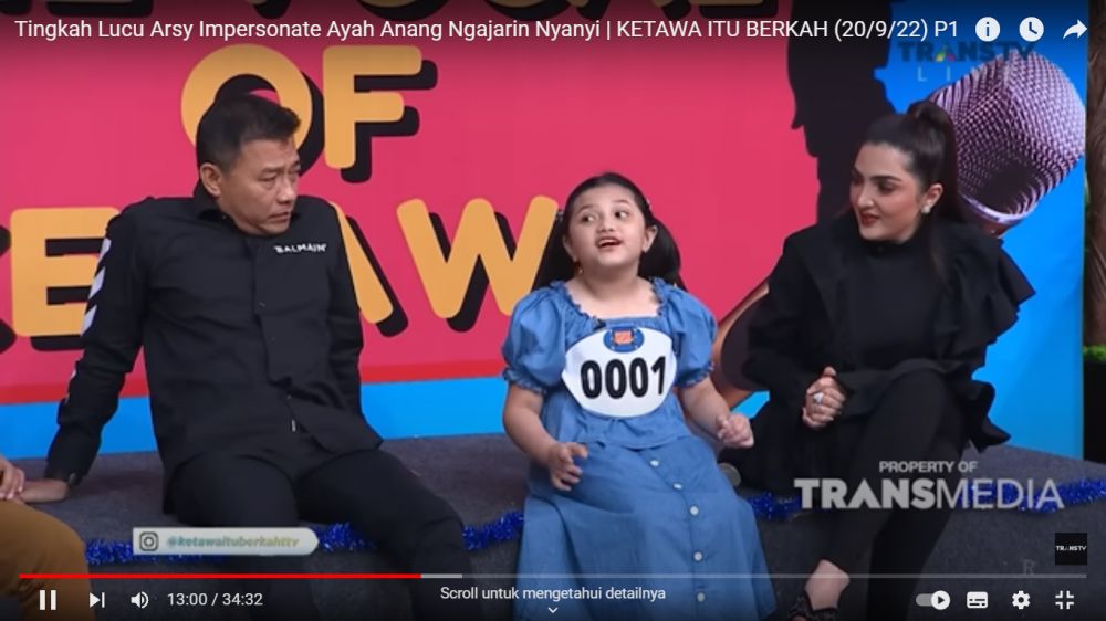 momen gemas Arsy Hermansyah © 2022 brilio.net momen gemas Arsy Hermansyah © 2022 brilio.net