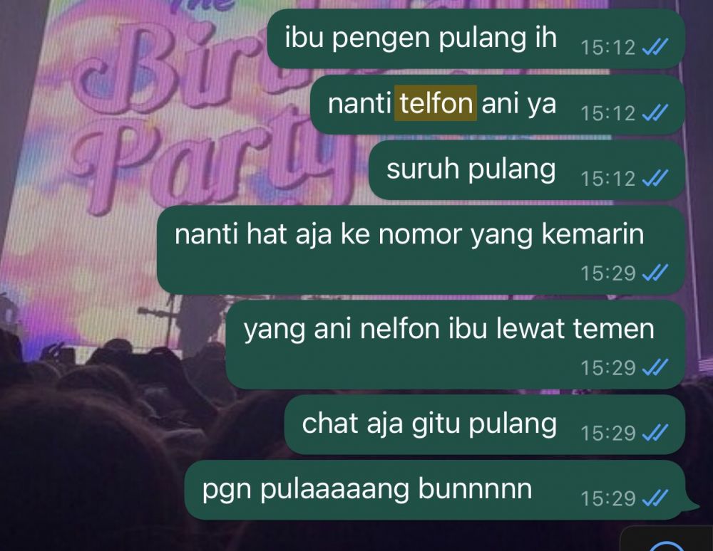 chat orang nggak betah nongkrong © berbagai sumber
