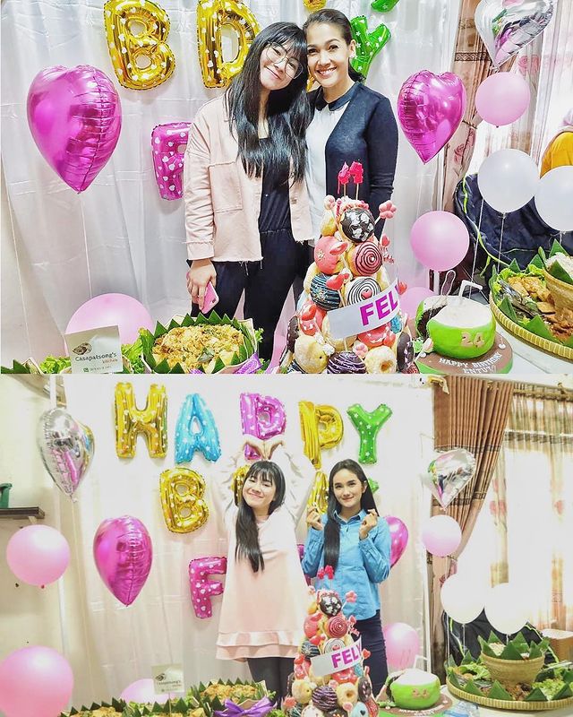 10 Kue ultah Felicya Angelista dari tahun ke tahun, unik dan elegan