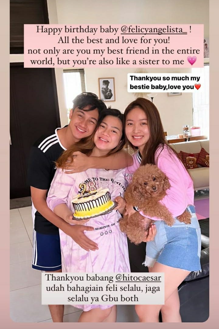 10 Kue ultah Felicya Angelista dari tahun ke tahun, unik dan elegan