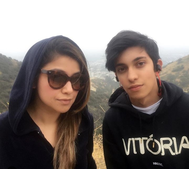 potret Sarah Azhari dan Albany Ray Instagram 