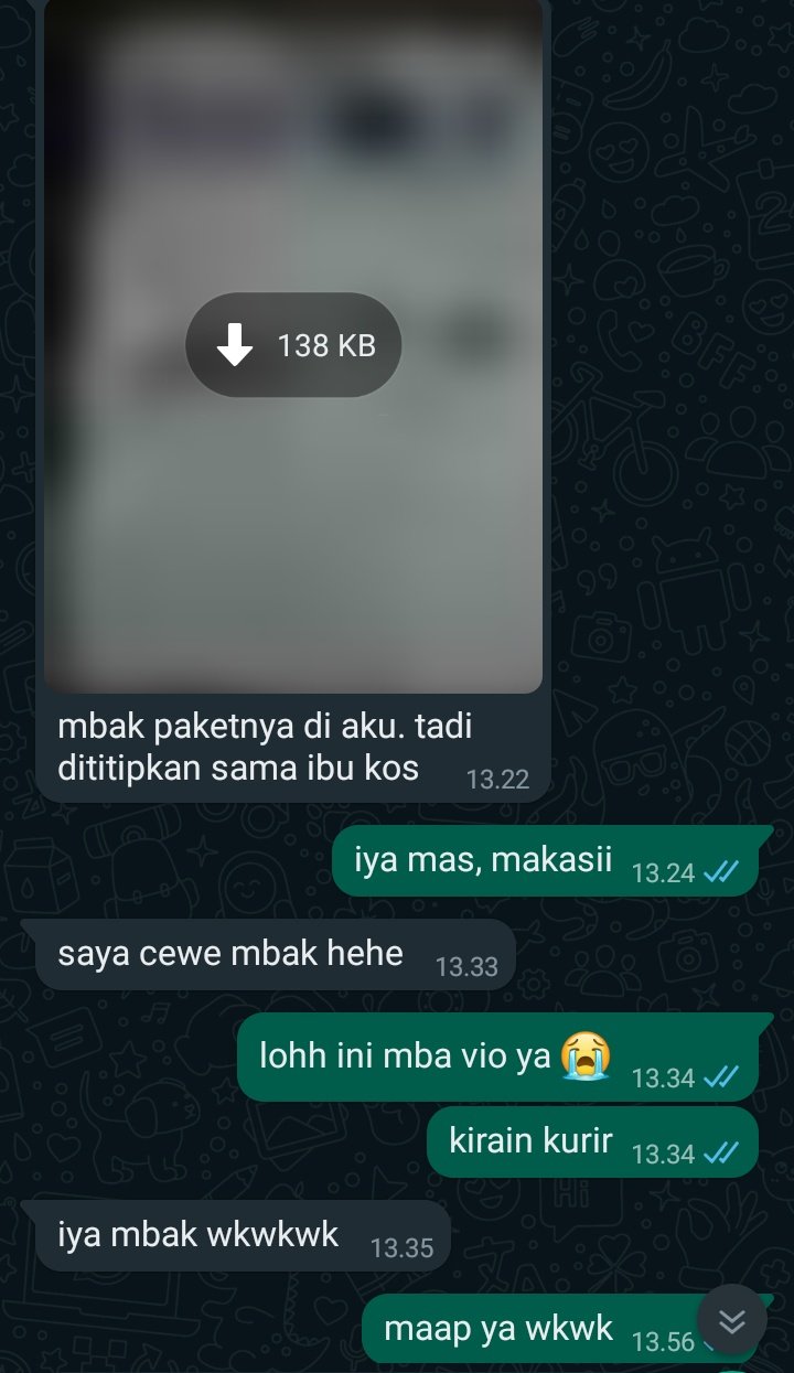chat kocak orang dikira kurir © berbagai sumber chat kocak orang dikira kurir © berbagai sumber