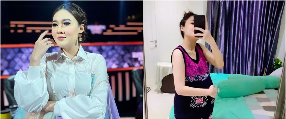 beda biduan koplo di panggung dan keseharian © instagram beda biduan koplo di panggung dan keseharian © instagram