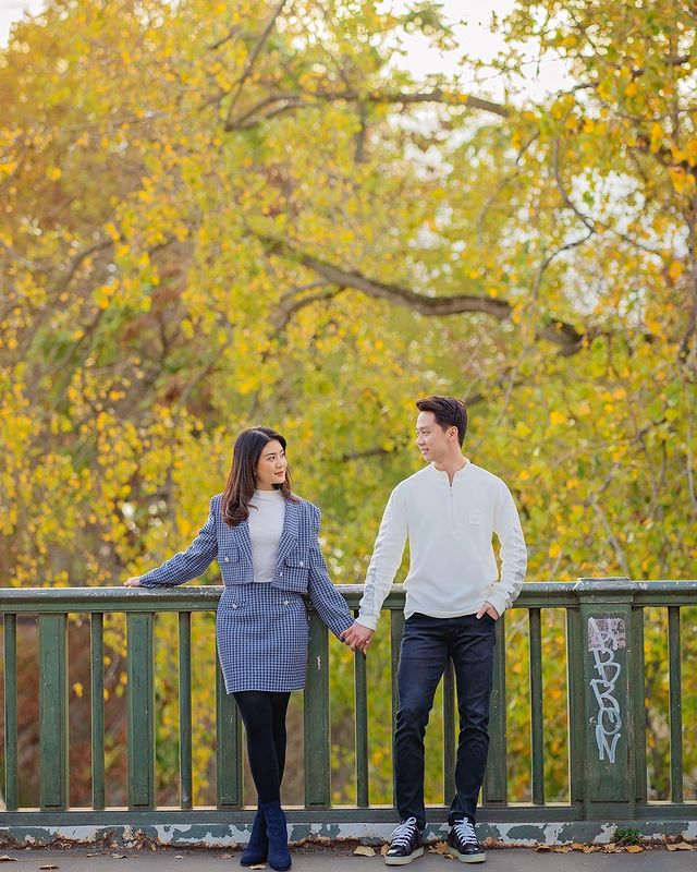 Kevin Sanjaya dan Valencia di Paris © 2022 Instagram 