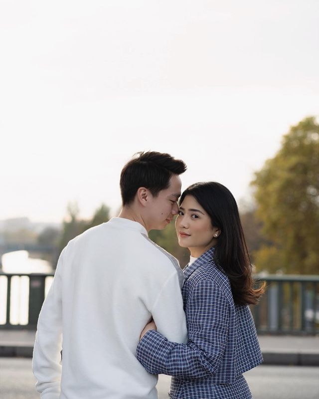 Kevin Sanjaya dan Valencia di Paris © 2022 Instagram 