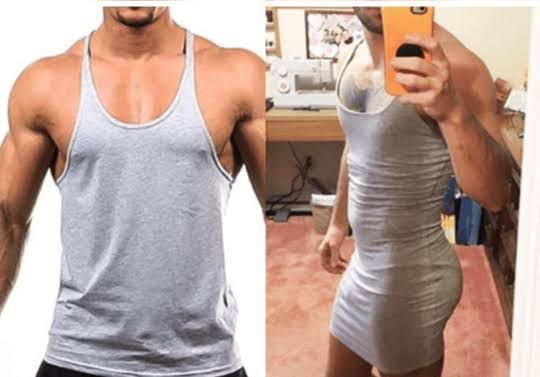 cowok beli baju salah kaprah © berbagai sumber