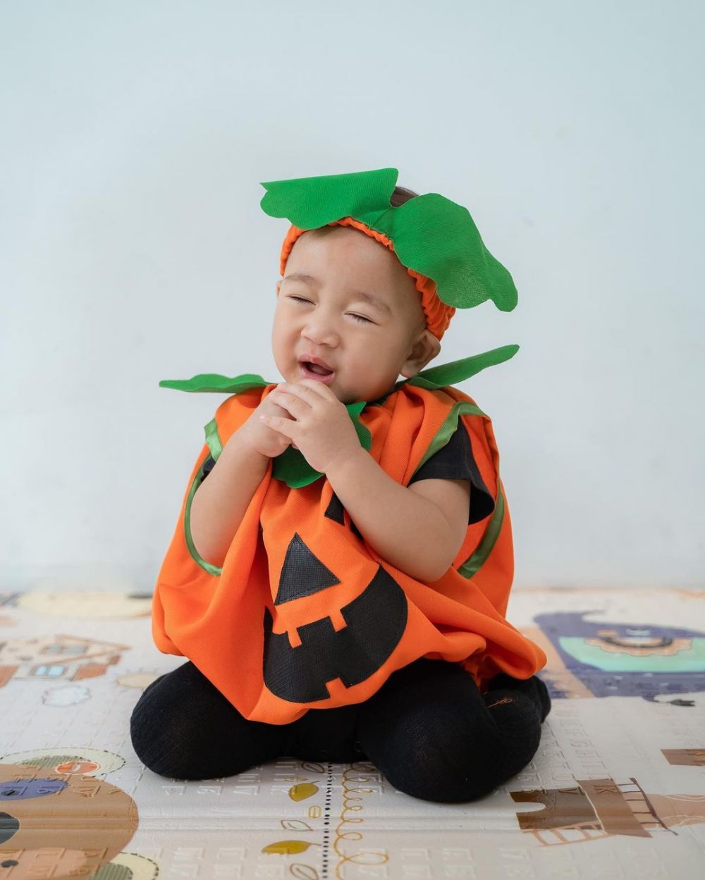 cipung kostum labu © 2022 brilio.net