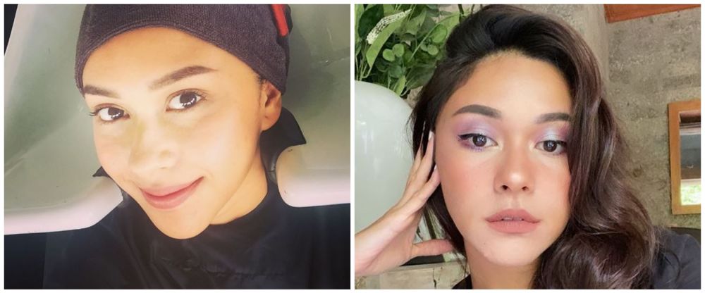 Pesona Nana Mirdad pakai dan tanpa makeup © 2022 Instagram Pesona Nana Mirdad pakai dan tanpa makeup © 2022 Instagram