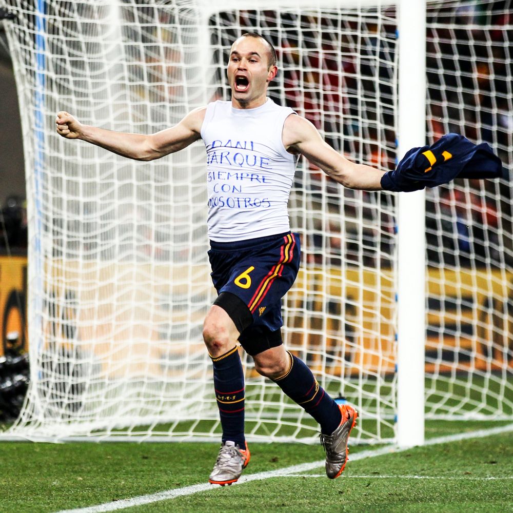 Kabar terkini skuad Spanyol juara Piala Dunia 2010, Iniesta ke Jepang