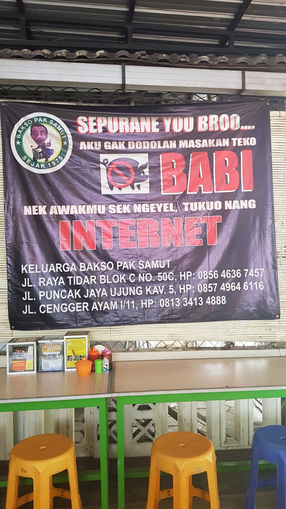 potret tulisan bikin ikutan ngegas © berbagai sumber