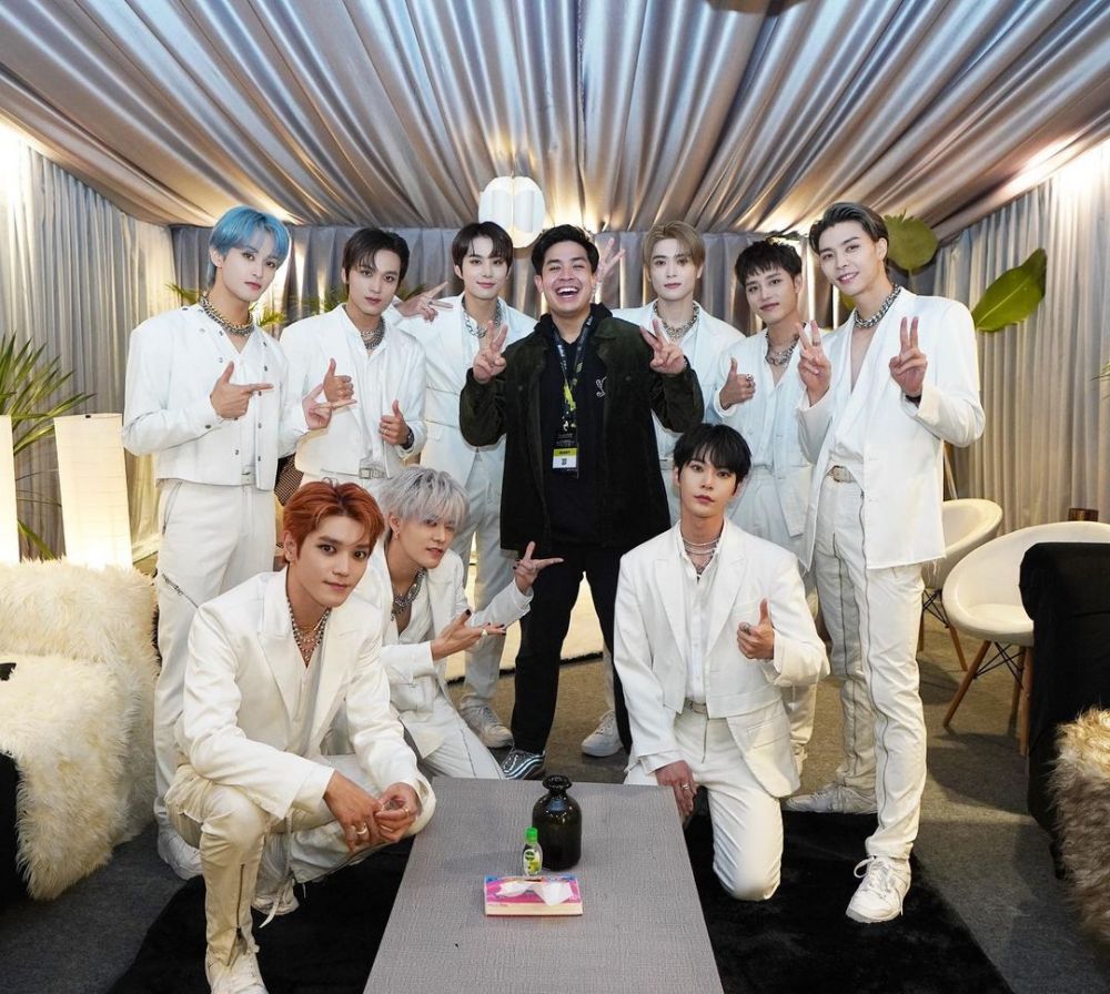 momen jerome foto bareng nct © berbagai sumber