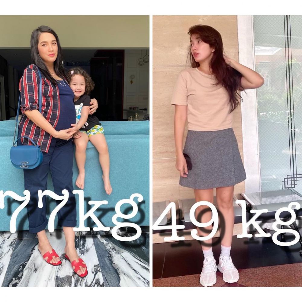 7 Pola makan Ussy Sulistiawaty ini bikin berat badannya turun 27 kg