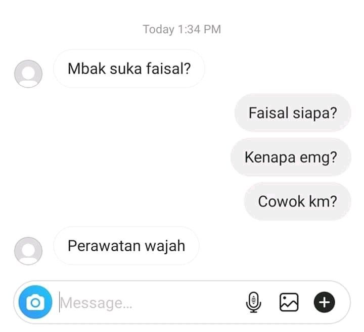 chat lucu typo ke teman © berbagai sumber