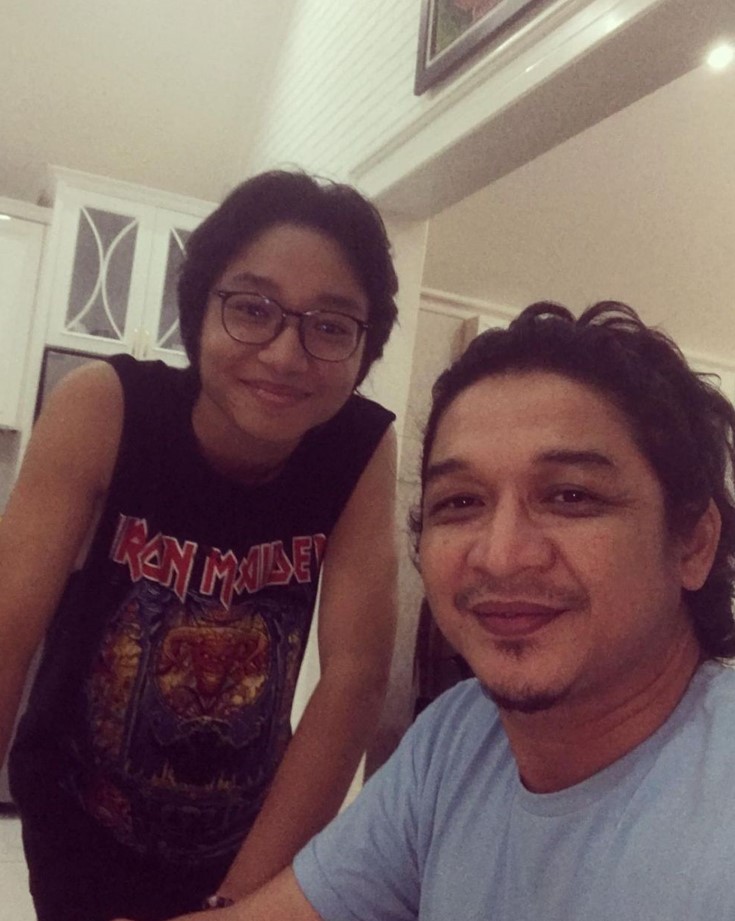 Kebersamaan Kiesha Alvaro dan ayah Instagram