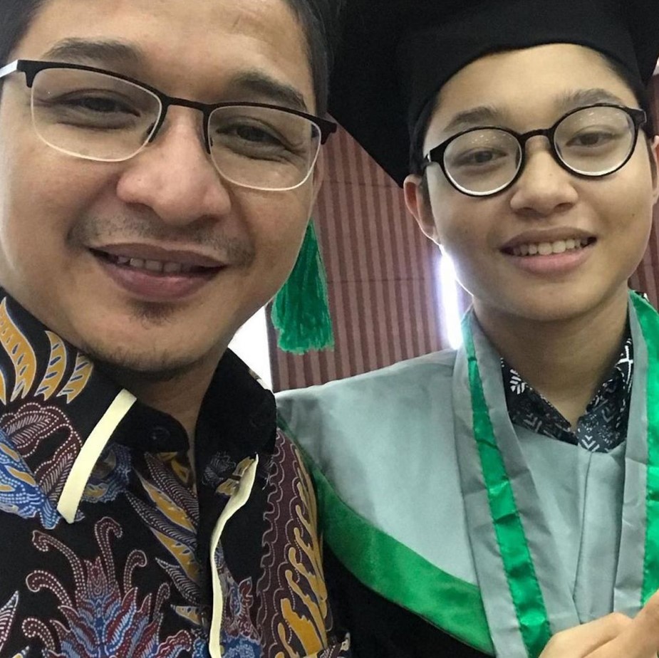 Kebersamaan Kiesha Alvaro dan ayah Instagram