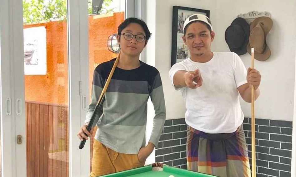 Kebersamaan Kiesha Alvaro dan ayah Instagram