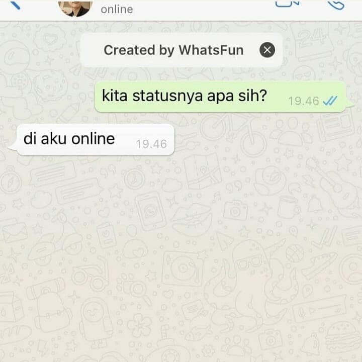 udah tanya serius malah dibalas cuek © berbagai sumber