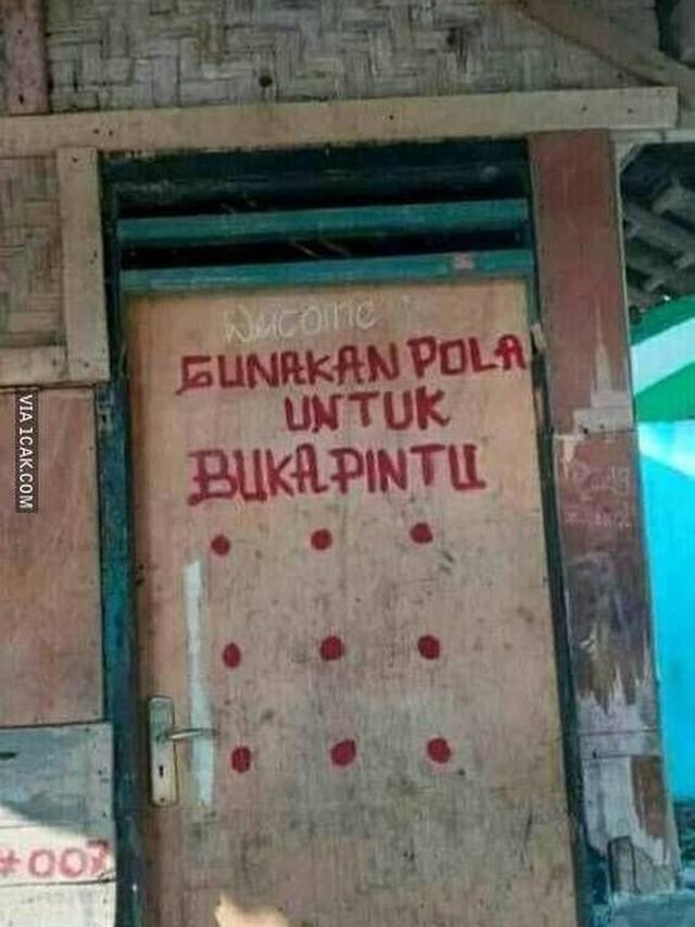 benda jadi kunci pintu ini ada aja © berbagai sumber benda jadi kunci pintu ini ada aja © berbagai sumber