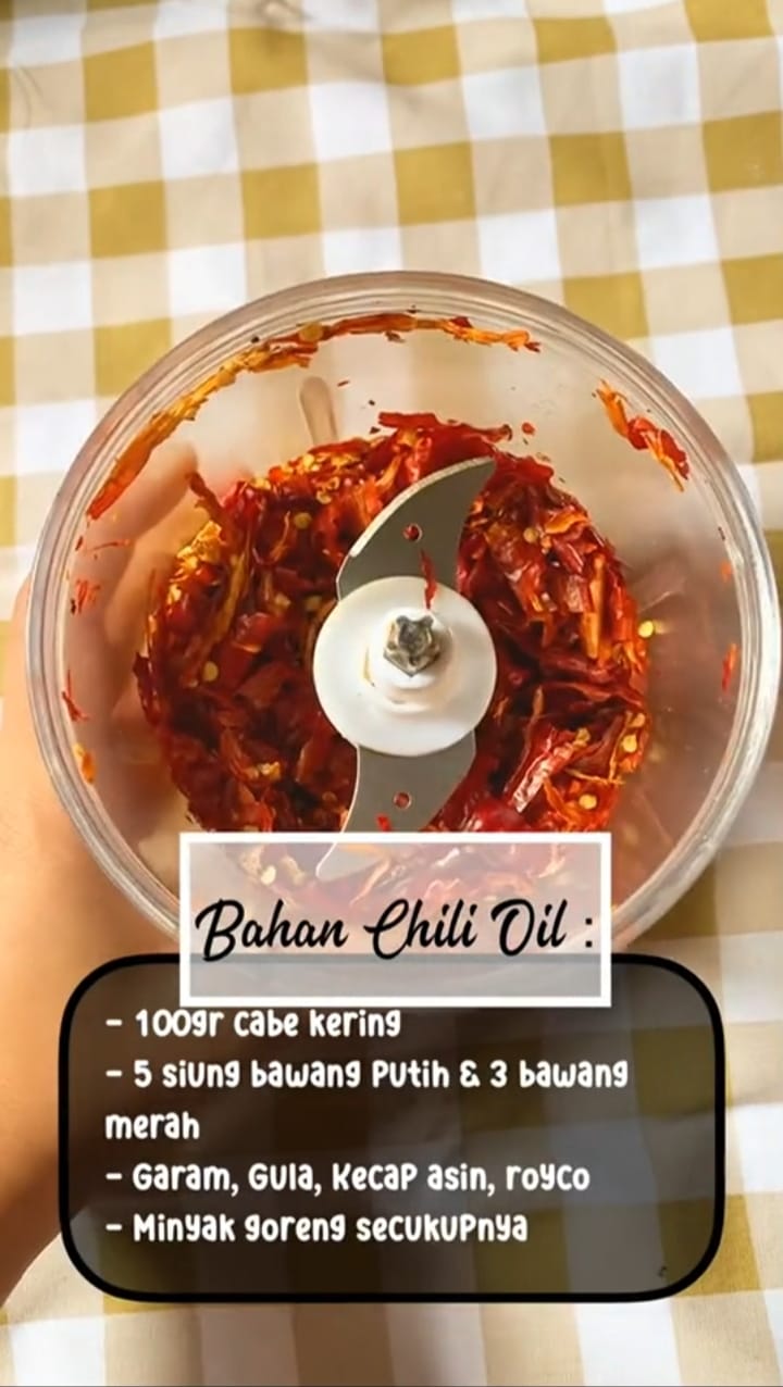 5 Cara membuat chili oil, cocok untuk pendamping berbagai camilan