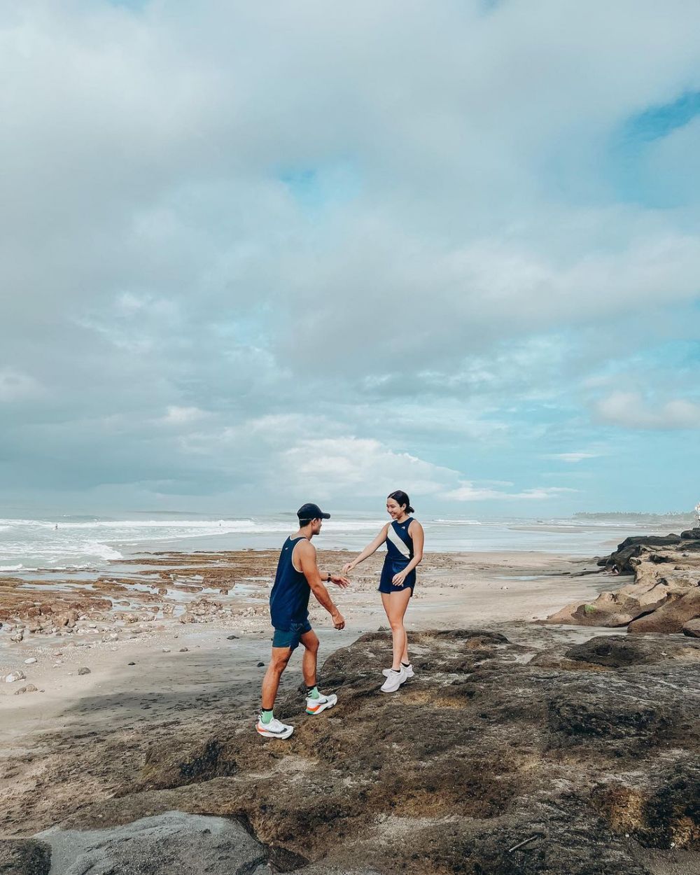 potret kedekatan gisel dan rino © instagram