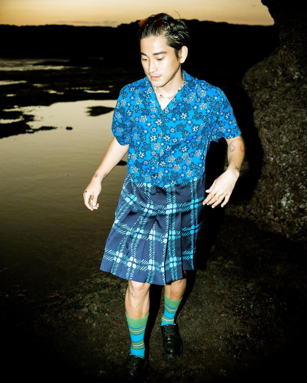 seleb pria kenakan genderless fashion © berbagai sumber
