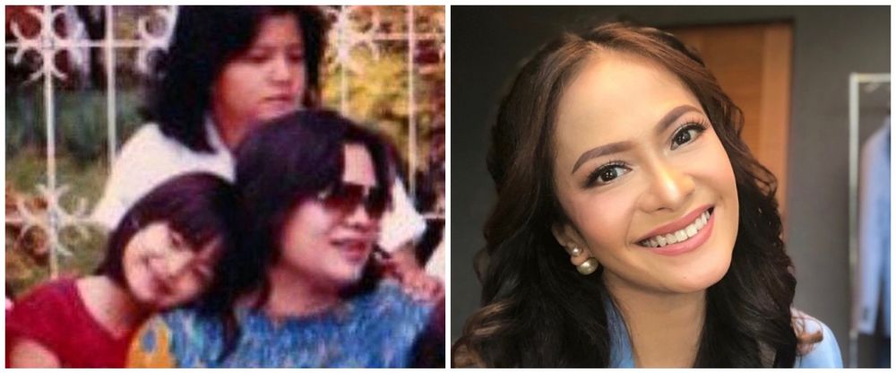 Potret dulu dan kini pemeran Sandra © 2022 Instagram 