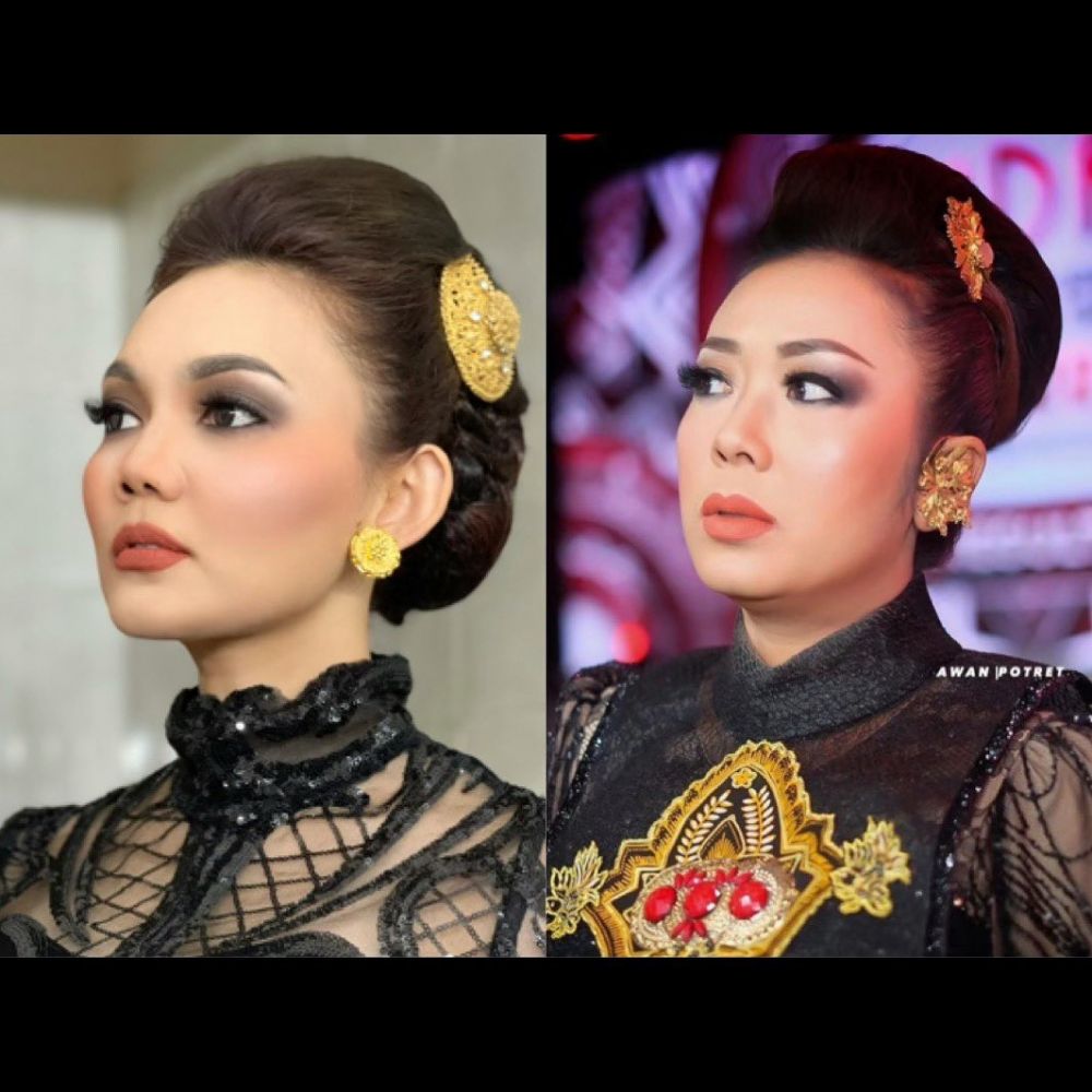 Rina Nose cosplay jadi artis lain © berbagai sumber  Rina Nose cosplay jadi artis lain © berbagai sumber