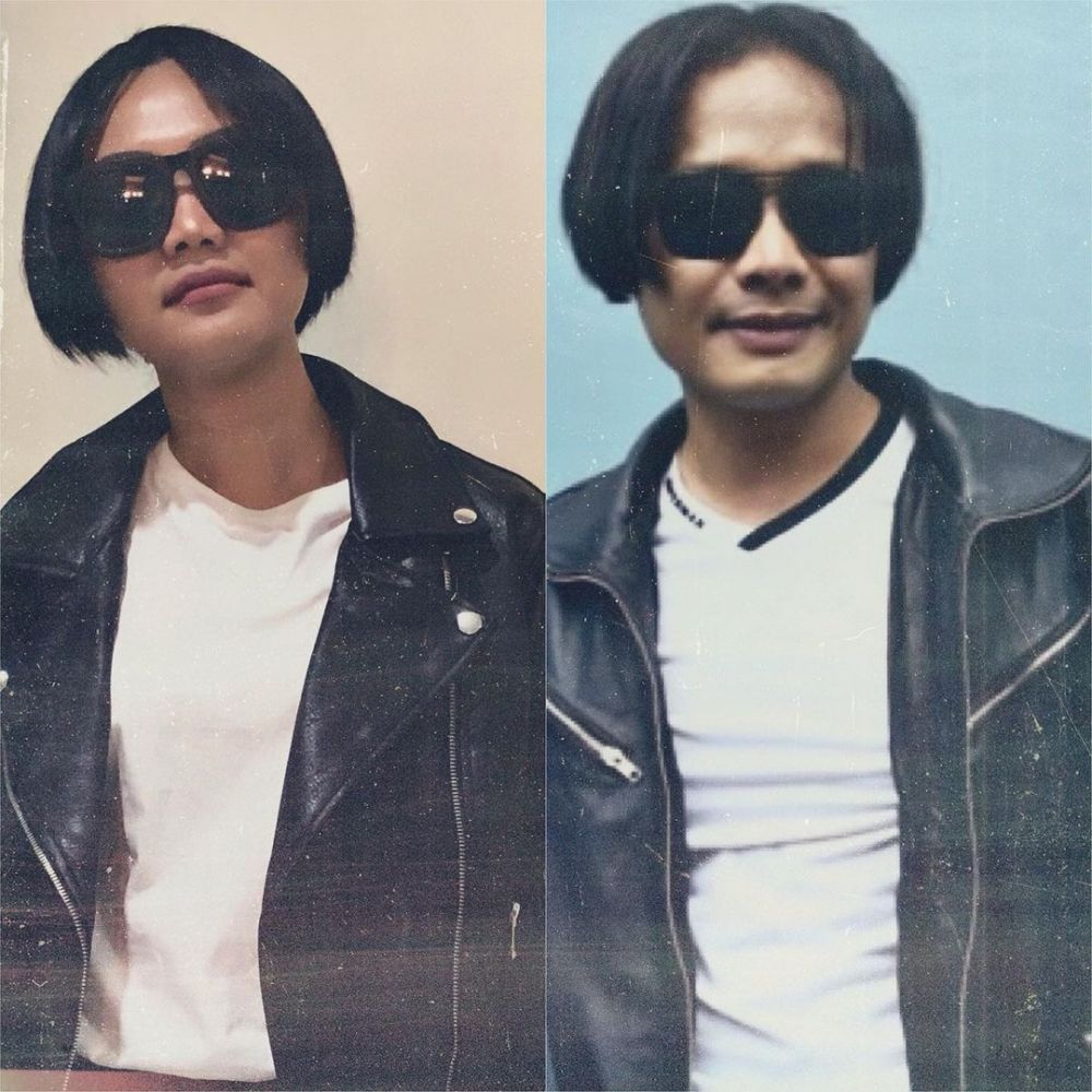 Rina Nose cosplay jadi artis lain © berbagai sumber  Rina Nose cosplay jadi artis lain © berbagai sumber