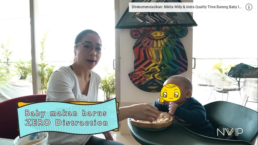 9 Trik Nikita Willy bikin dan sajikan MPASI biar anak lahap makan