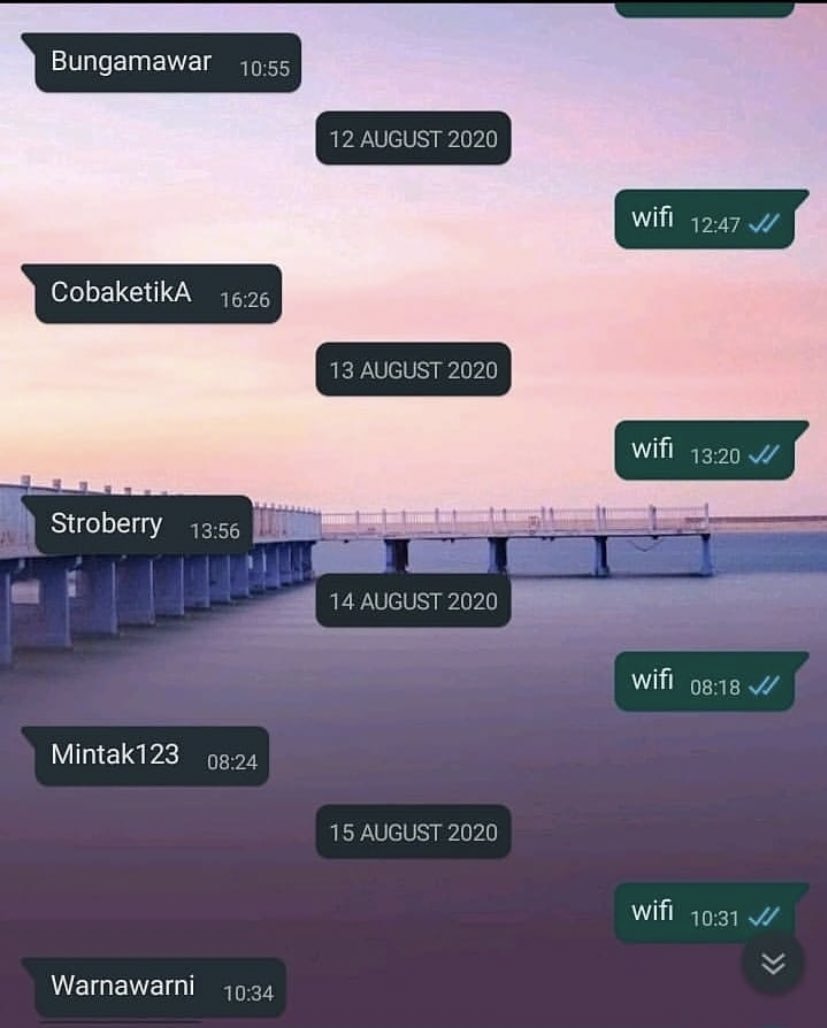 potret kirim chat WA yang sama berulang kali © berbagai sumber potret kirim chat WA yang sama berulang kali © berbagai sumber