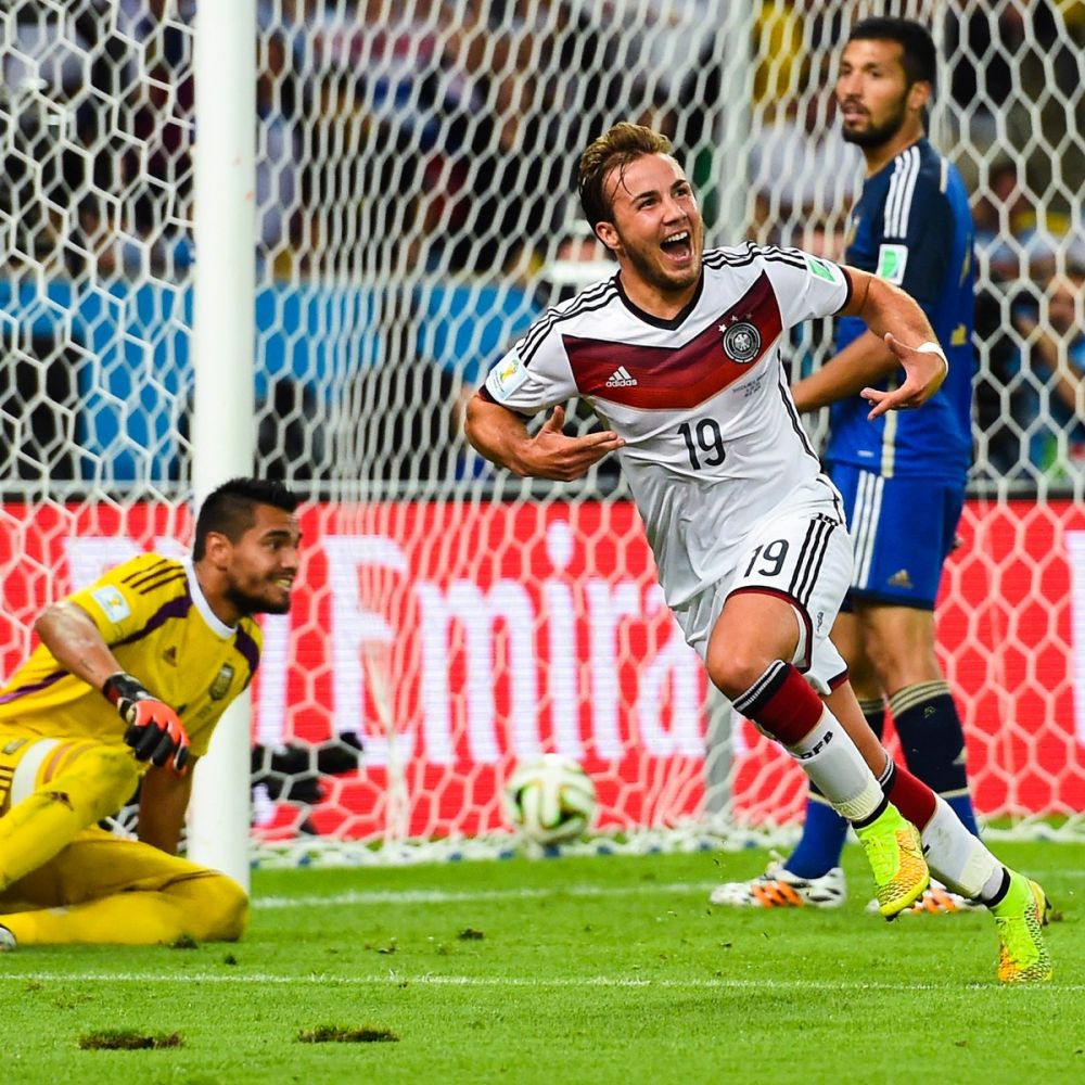 Cetak gol kemenangan, nostalgia Mario Gotze di final Piala Dunia 2014