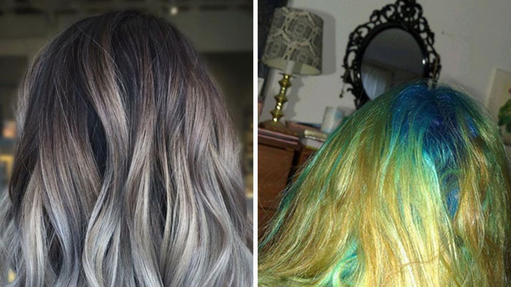 orang ngecat rambut ada-ada aja caranya © berbagai sumber orang ngecat rambut ada-ada aja caranya © berbagai sumber