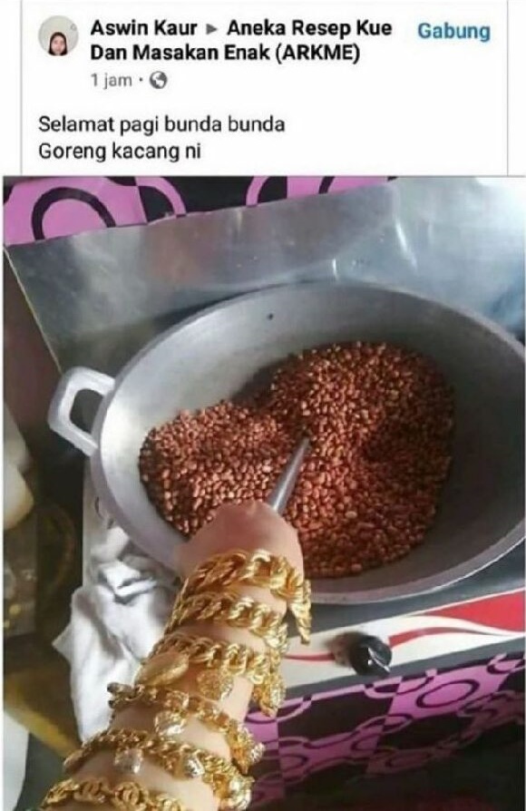 sengaja pamer aksinya kocak deh © berbagai sumber