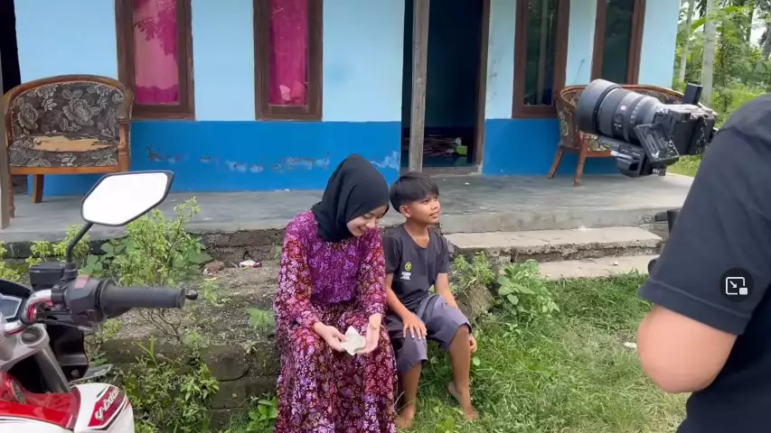rumah Farel Prayoga sedang direnovasi © berbagai sumber