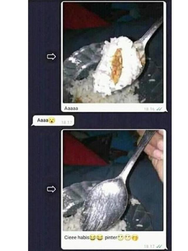 chat absurd pasangan © berbagai sumber