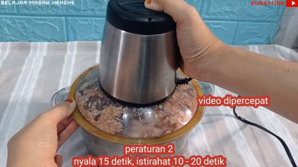 Wajib tahu, ini cara gunakan chopper daging agar mesin tak mudah panas