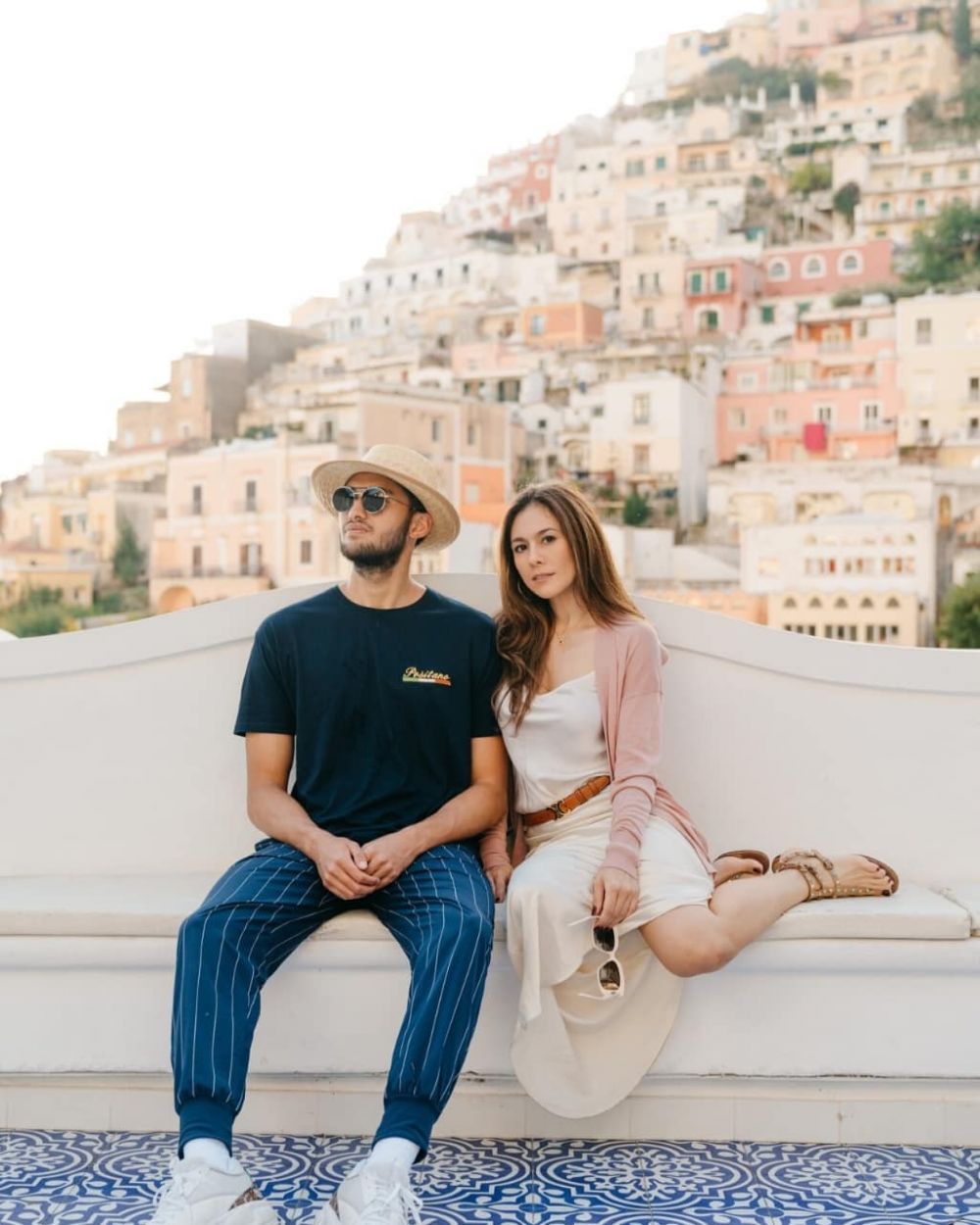 Wulan Guritno dan pacar liburan di Italia Instagram