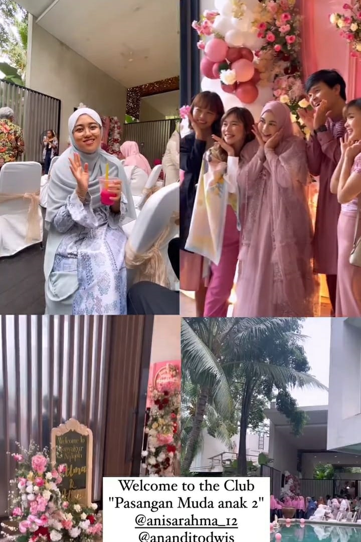 8 Hidangan di akikah anak kembar Anisa Rahma, serba mewah dan komplet