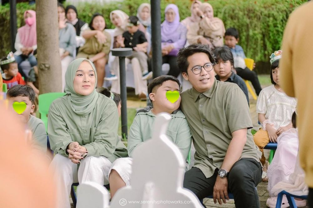 Ririe Fairus rayakan ultah anak bareng Ayus © 2022 brilio.net