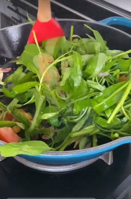 11 Kreasi sayur Dhatu istri Tria The Changcuters, menggugah selera