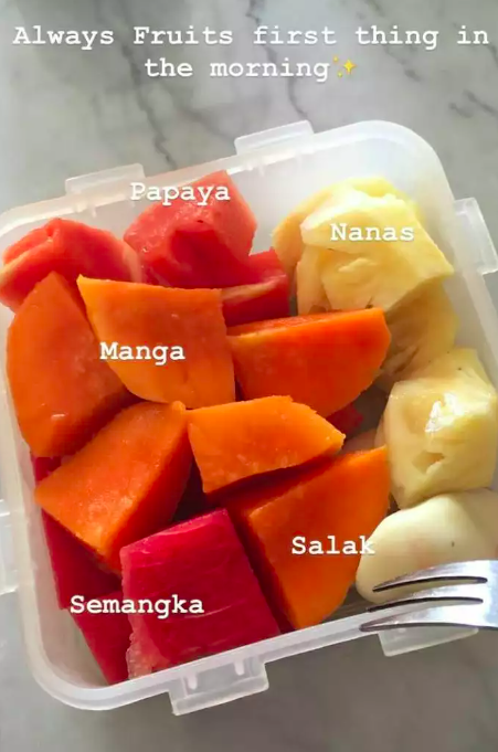 10 Pola makan Olivia Jensen, bantu jaga imun dan berat badan stabil