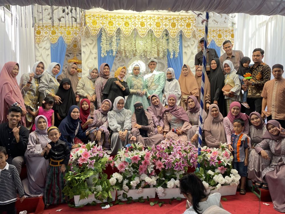 potret benda halangi pelaminan © berbagai sumber